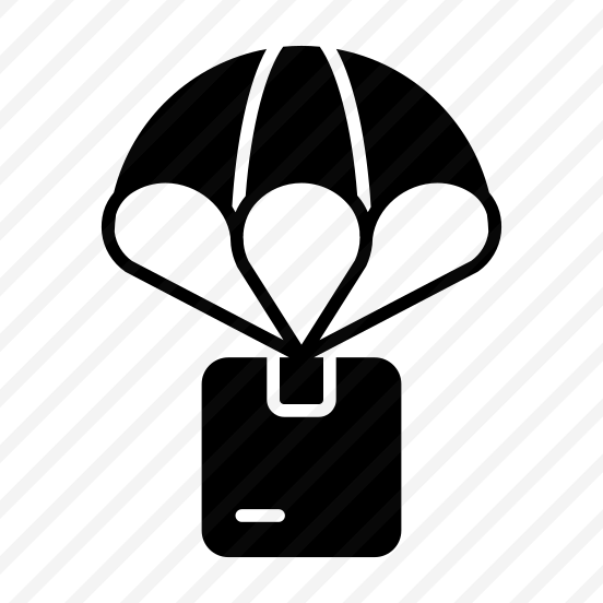 Parachute, Delivery, Air, Airdrop, Shipping preview
