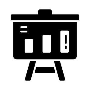 Presentation, Board, Business, Report, Analysis icon