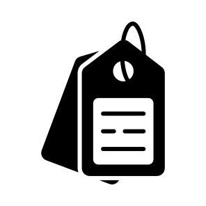 Price Tag, Tag, Label, Voucher, Coupon, icon