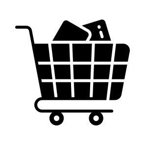 Shopping, Cart, Basket, Buy, Online, Ecommerce icon