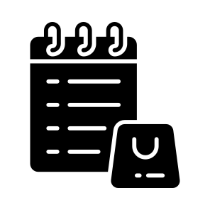 Shopping, List, Ecommerce, Checklist, Grocery icon
