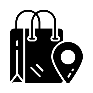 Shopping, Location, Navigation, Store, Shop icon