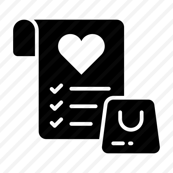 Wishlist, Checklist, Save, Favorite, Online preview