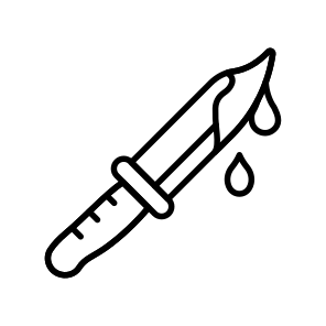 Bloody, Knife, Halloween, Scary, Spooky, Haunted, Horror, icon