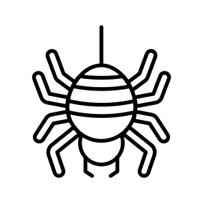 Creepy, Spider, Horror, Scary, Spooky, Haunted, Eerie, Creature, icon