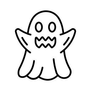 Ghost, Halloween, Scary, Horror, Creepy, Haunted, Spooky, icon