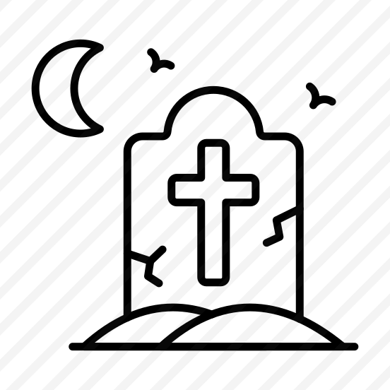 Gravestone, Grave, Tombstone, Creepy, Scary, Rip, Cemetery, preview