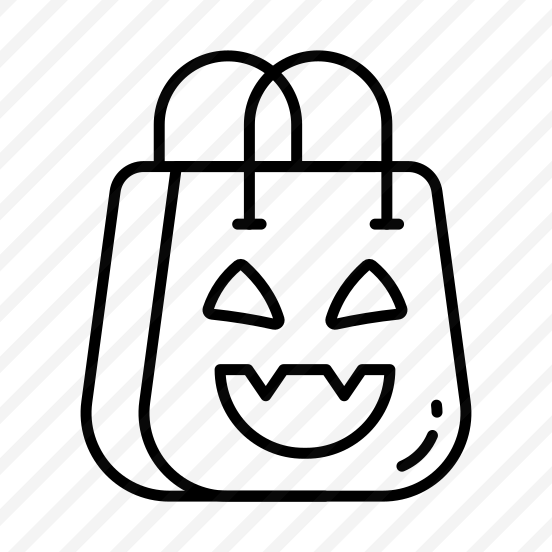 Halloween, Bag, Spooky, Pumpkin, Candy, Scary, Haunted, preview