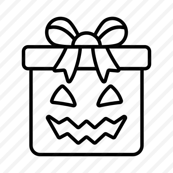 Halloween, Gift, Box, Spooky, Eerie, Scary, Ghosted preview