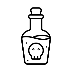 Potion, Flask, Halloween, Spooky, Magic, Scary, Cauldron, icon