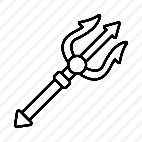 Trident, Weapon, Halloween, Spooky, Scary, Gothic, Demon, preview