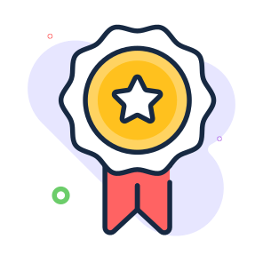 Badge, Award, Achievement, Success, Winner icon