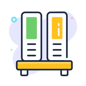 Binders, Document, Business, Management, Archive icon