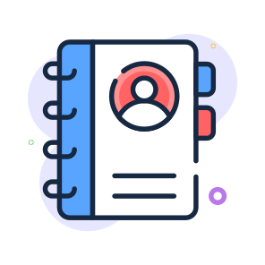 Contact, Book, Business, Notebook, Directory icon