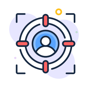 Customer, Hunting, Target, Focus, Goal icon