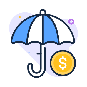 Financial, Insurance, Safety, Security, Protection icon