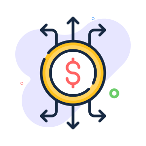 Money, Flow, Cash, Finance, Business icon