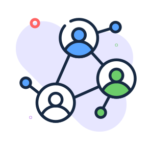 Networking, Business, Connection, Communication, Teamwork icon