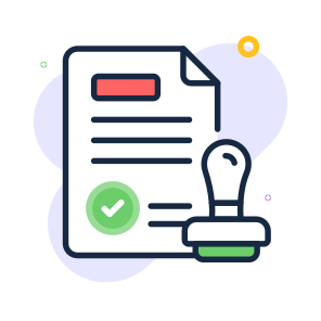 Regulatory, Legal, Document, Page, Stamp icon