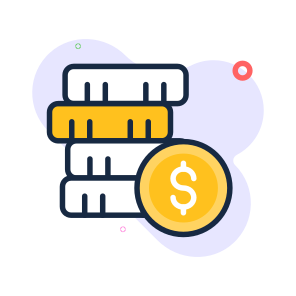 Revenue, Wealth, Coins, Assets, Profit icon