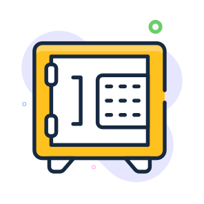 Safe, Box, Locker, Security, Money icon