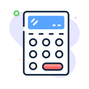 Calculator, Adder, Estimator, Mathematics, Device icon