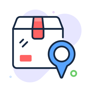 Delivery, Location, Parcel, Package, Navigation icon