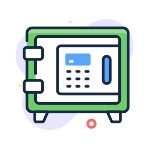 Digital, Safe, Vault, Locker, Banking icon