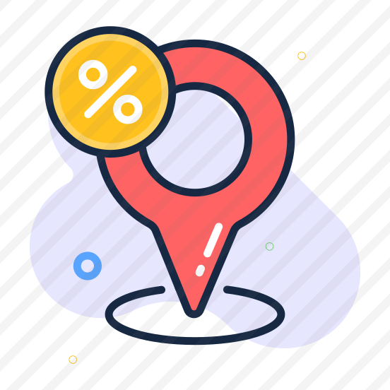 Discount, Location, Navigation, Gps, Offer preview