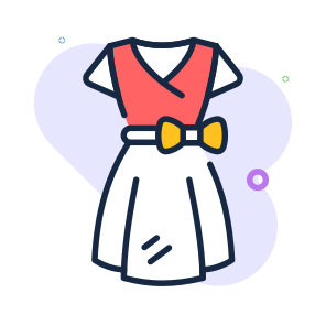 Frock, Dress, Garment, Apparel, Fashion icon