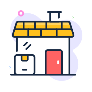 Home, Delivery, Shipping, Logistics, Package icon