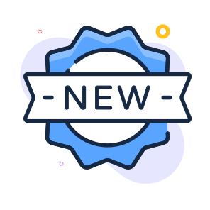 New, Arrival, Product, Badge, Marketing icon