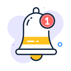 Notification, Bell, Alert, Order, Reminder icon