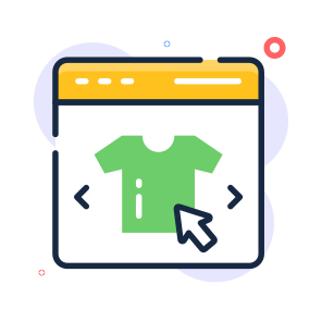 Online, Shopping, Ecommerce, Clothing, Store icon