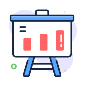 Presentation, Board, Business, Report, Analysis icon