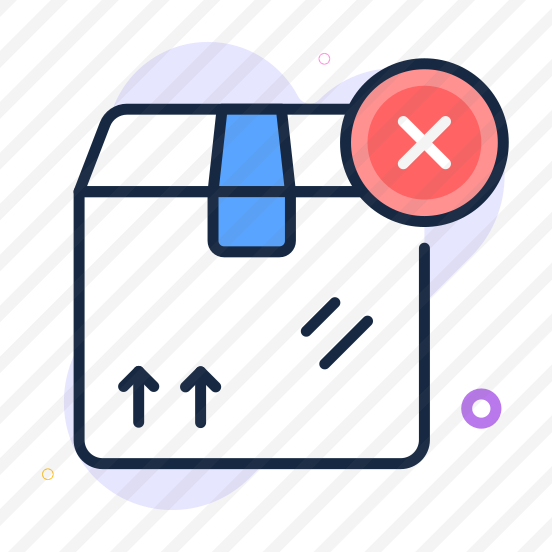 Rejected, Parcel, Cancelation, Package preview
