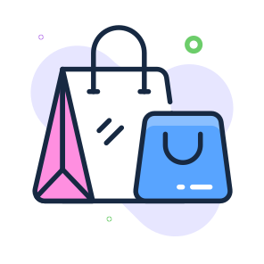 Shopping, Bags, Online, Ecommerce, Carryall icon
