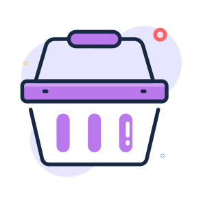 Shopping, Basket, Cart, Handbasket, Bucket icon