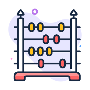 Abacus, Calculator, Counting, Frame, Totalizer icon
