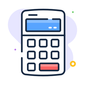 Calculator, Totalizer, Adding, Machine, Device icon