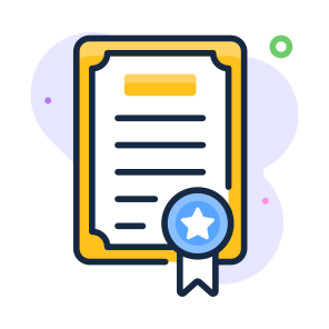 Certificate, Achievement, Document, Diploma, Award icon