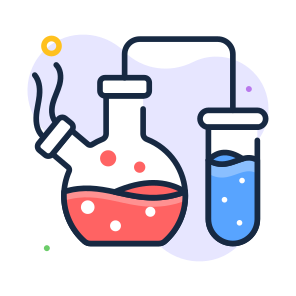 Chemistry, Experiment, Beaker, Science, Education icon
