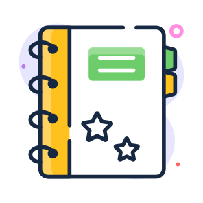 Diary, Notebook, Textbook, Writing, Pad icon