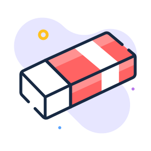 Eraser, Stationery, Remover, Rubber, Office icon