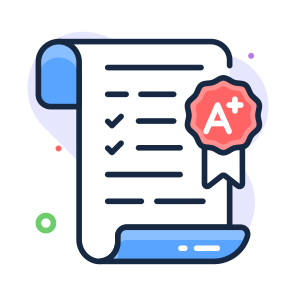 Grade, Sheet, A Plus, Exam, Result icon