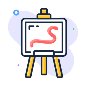 Painting, Drawing, Education, Lessons, Creativity icon