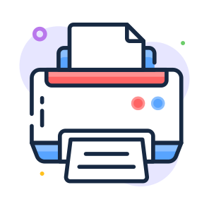 Printer, Printing, Machine, Device, Technology icon