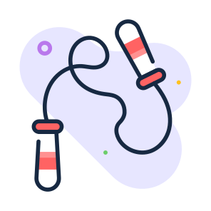 Skipping, Jumping, Rope, Fitness, Exercise icon