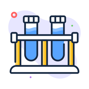 Test Tubes, Chemistry, Science, Laboratory, Equipments icon