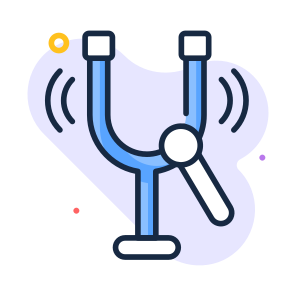 Tuning, Form, Diapason, Frequency, Pitchfork icon